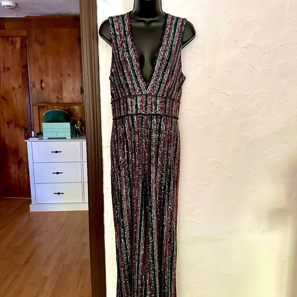 Saylor Winnipeg Sequined Jumpsuit - Picture 6 of 12